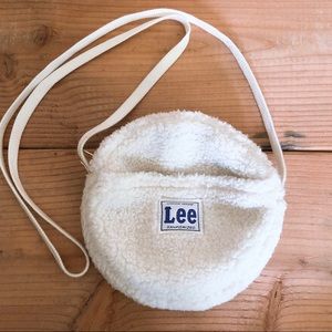 LEE JAPAN Sherpa Circle Shoulder Bag